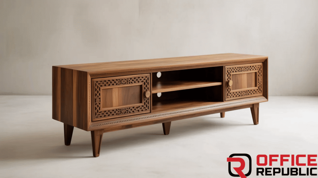Wooden Classic TV Console