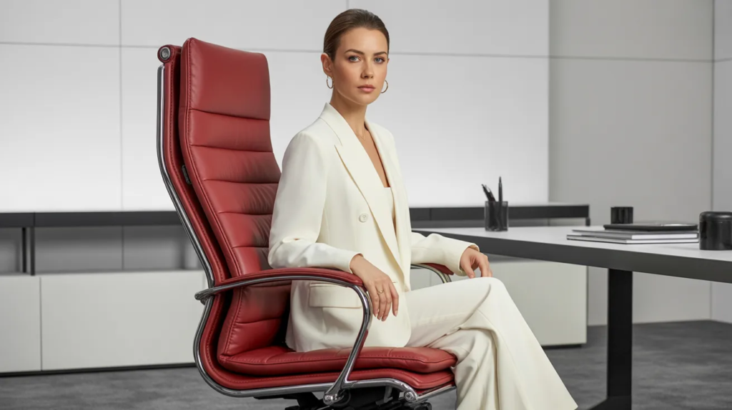 Executive High-Back Upholstered Chair