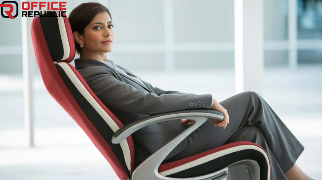 Fabric Reclining Office Chair