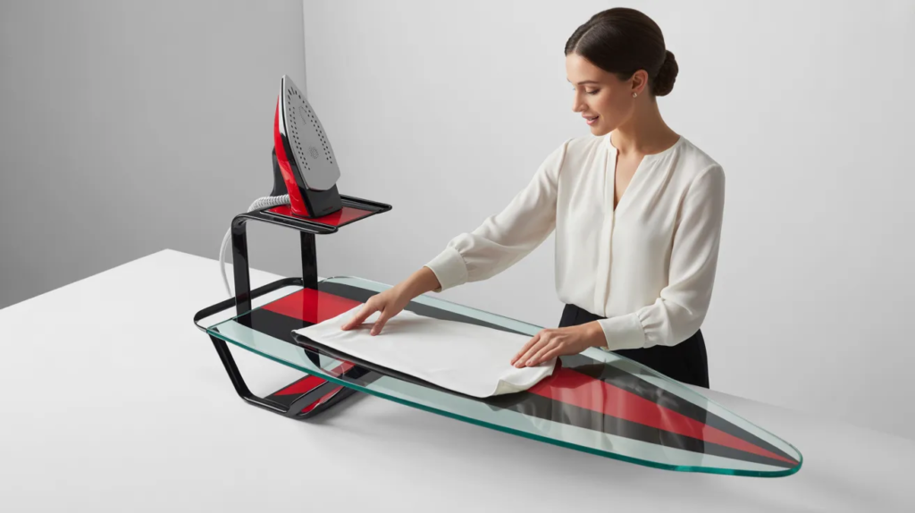 Glass Top Iron Stand Cover