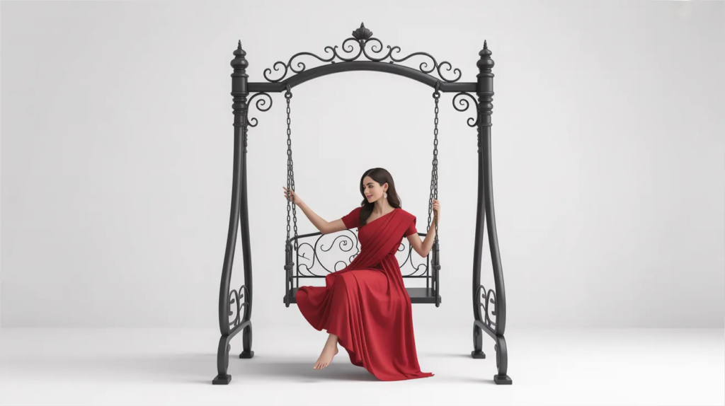 Iron Frame Jhula Design