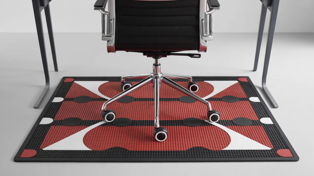 Rubber Anti-Slip Chair Mat