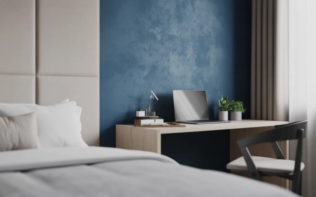 Accent Wall Workspace Zone