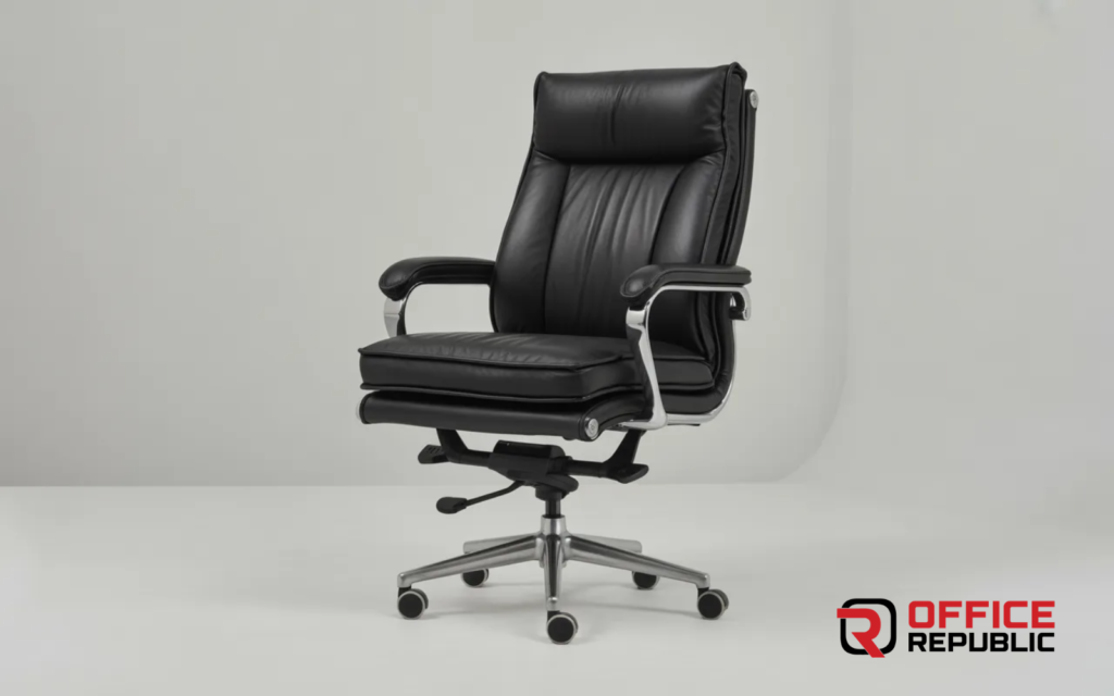 Black Leather Executive Chair