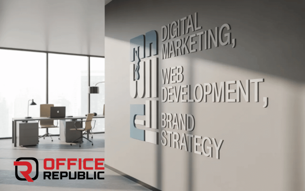 Company Services Wall