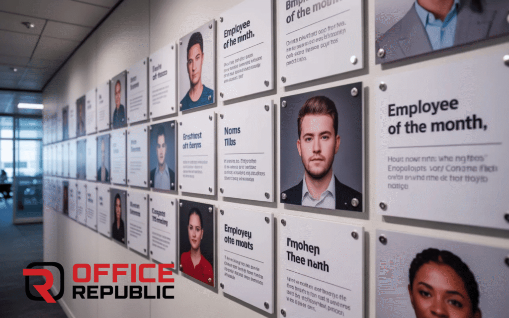 Employee Spotlight Wall