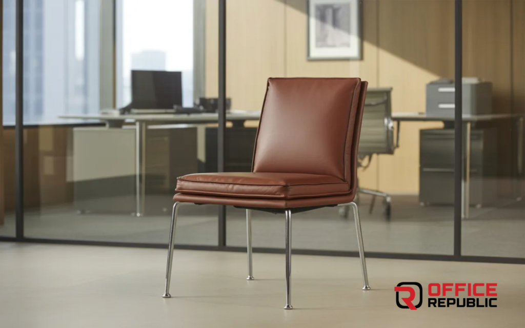 Leather Chair Without Wheels