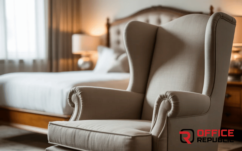 Upholstered Wing Chair