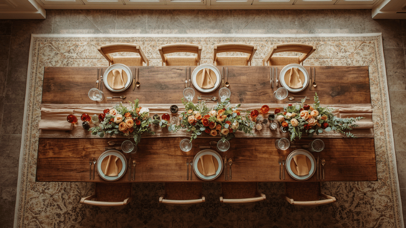 24 Long Wooden Table Design Ideas in Pakistan