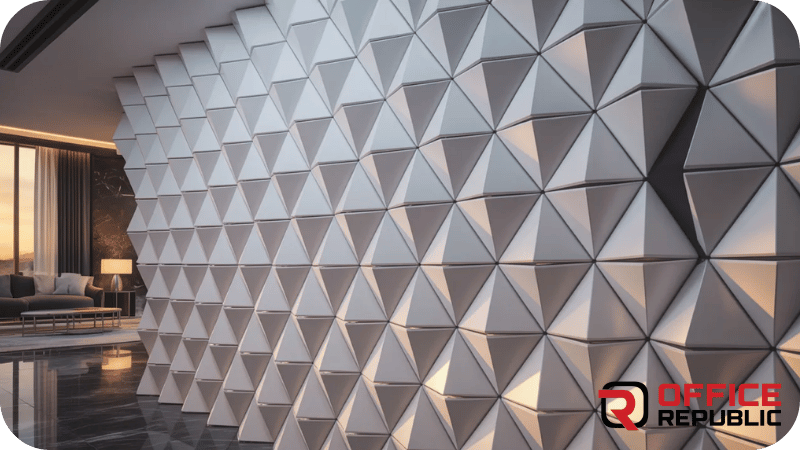3D Geometric PVC Panels