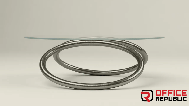 AeroRing Coffee Table Base Material_ Cast aluminum