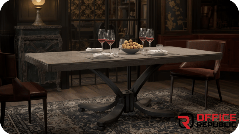 Cast Iron Dining Base