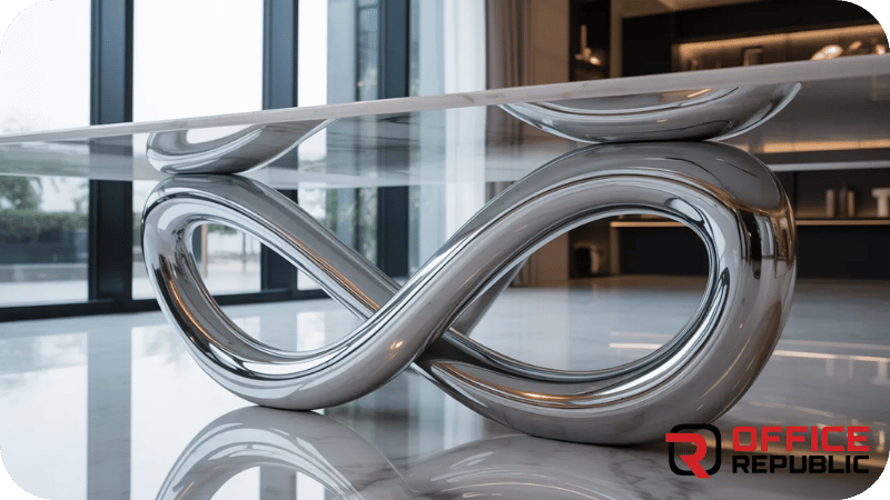 Contemporary Chrome Base