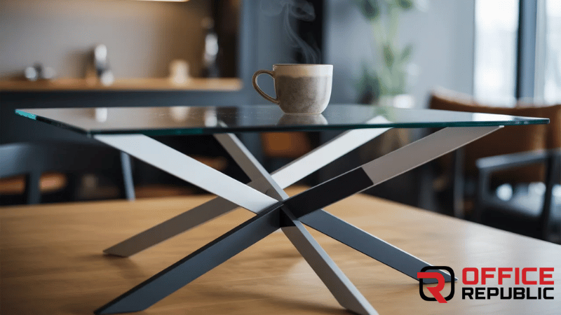Cross Blade Metal Base