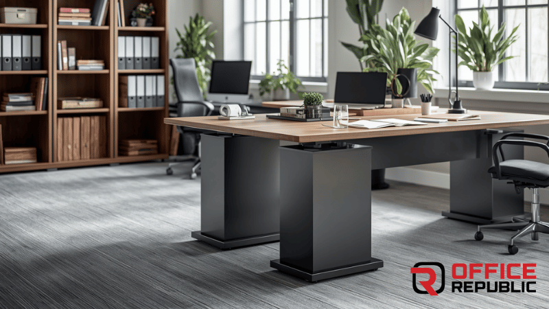 Dual Column Pedestal Base