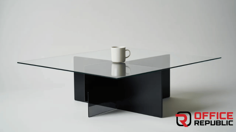 Floating Shadow Box Coffee Table Base