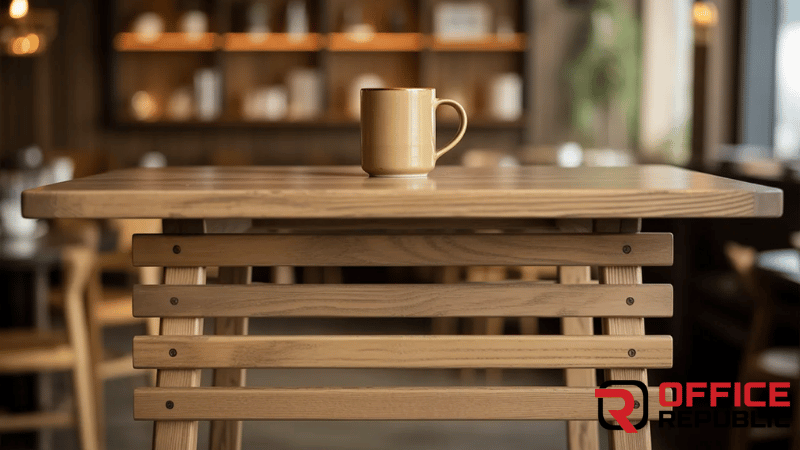 Four-Slat Wooden Rail Base