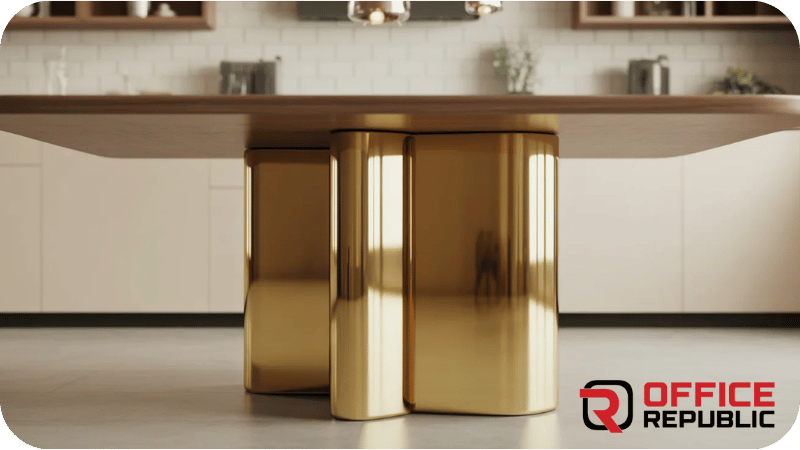 Gold PVD Dining Base