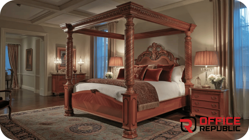 Heritage Mansion Poster Bed