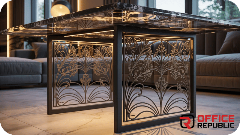 Laser Cut Decorative Metal Base