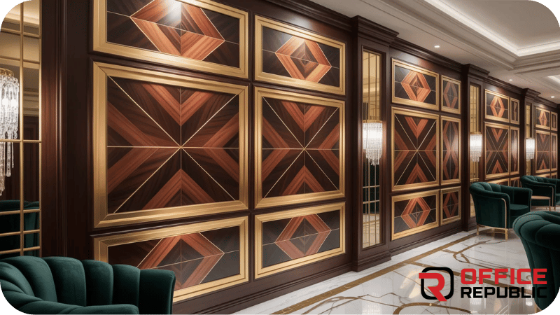 Luxury Lobby Wall Panels