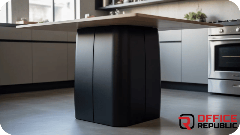 Matte Black Dining Base