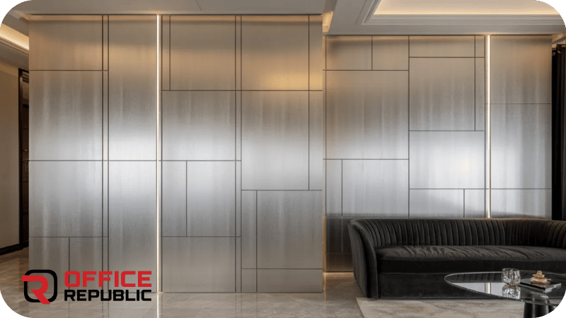 Metallic Finish PVC Panels