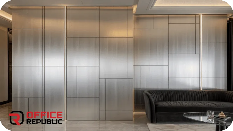 Metallic Finish PVC Panels