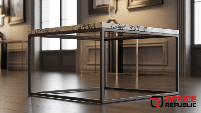 Open Cube Metal Frame