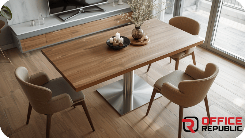 Stainless Steel Dining Base