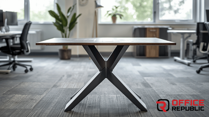 Triangular Steel Pedestal Base