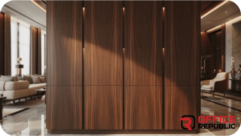 Walnut Finish Luxury Panels