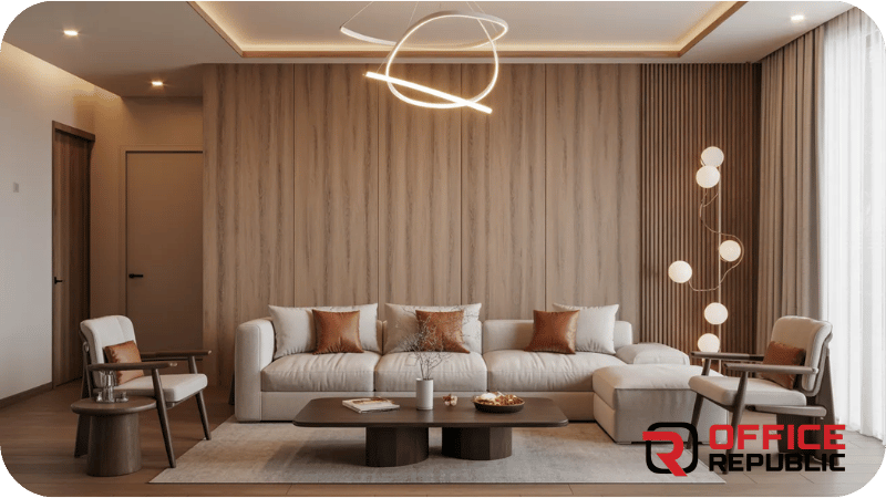 Wooden Rustic Oak PVC Panels