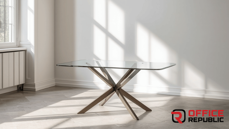 X Shape Pedestal Base