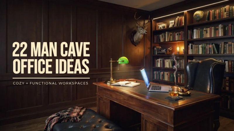 22 Man Cave Office Ideas