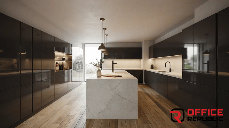 Gloss Finish Luxury Cabinets
