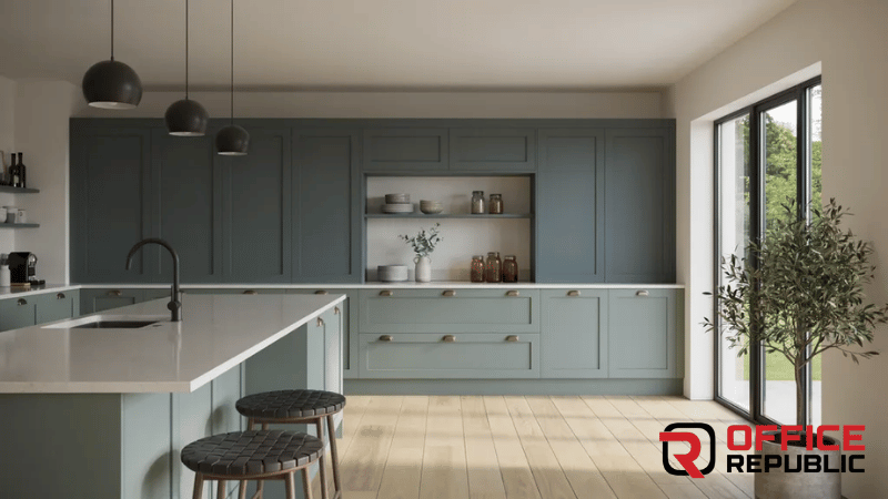 Matte Finish Kitchen Cabinets