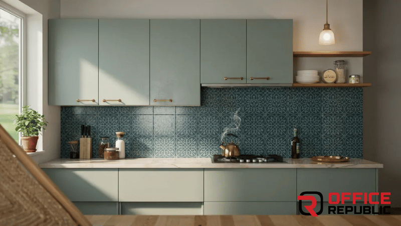 Wall-Mounted Kitchen Cabinet For Small Kitchens