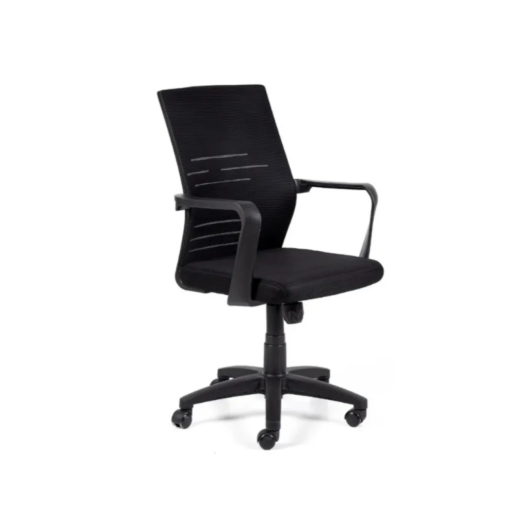 Task Staff Chair – Enhance Focus with Ergonomic Support | officerepublic Adjustable Task Staff Chair with cushioned seat and lumbar support.