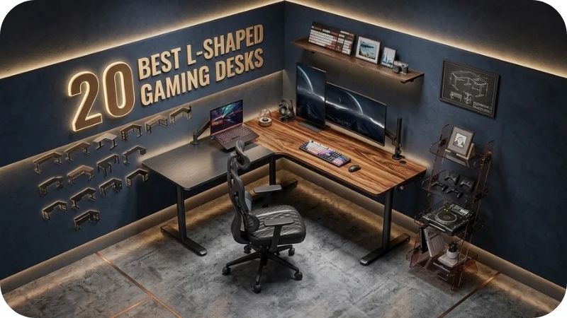 20 Best L Shaped Gaming Desks