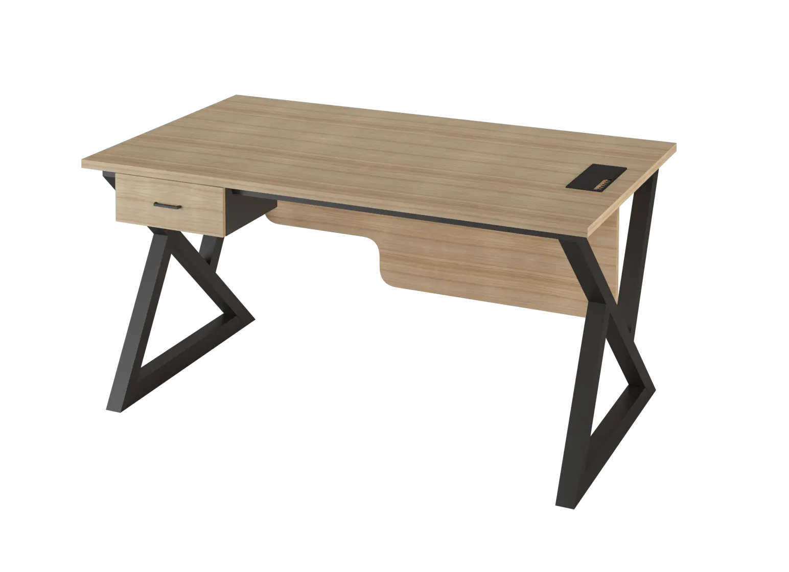 Amelia Staff Table With Single Drawer Inside Amelia Staff Table With Single Drawer Inside