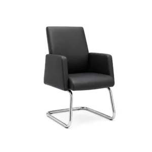 Eagle Visitor Chair arranged beside an executive desk in a modern room