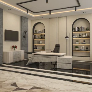 Exsoz Executive Desk With Credanza
