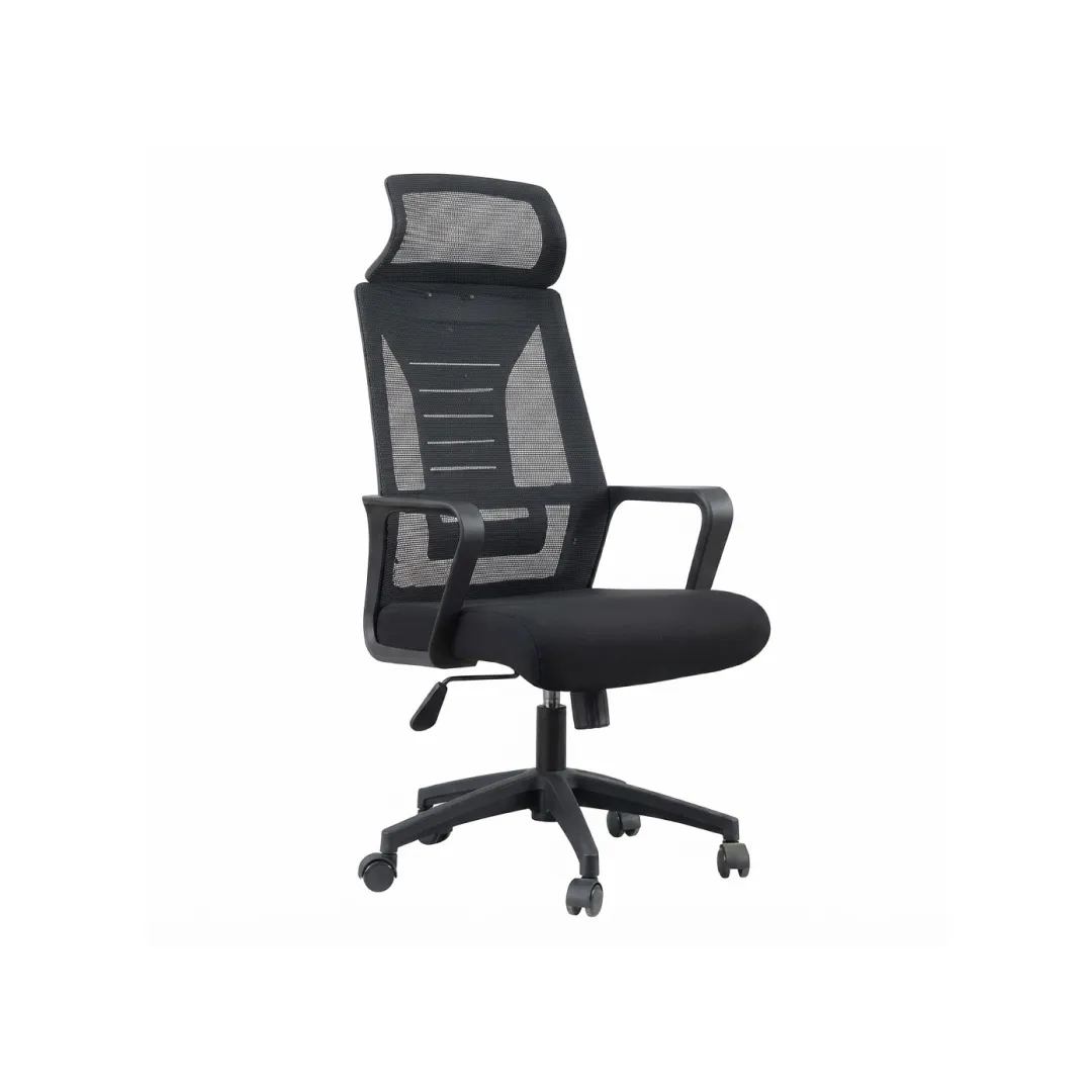 Shop Forex Manager Chair for Spine Alignment | officerepublic Ergonomic backrest contours designed into the modern Forex Manager Chair frame