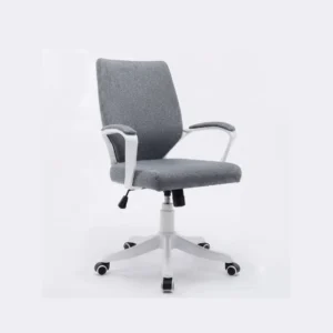 Ergonomic lower back contour detail integrated into the Maxi Staff Chair backrest