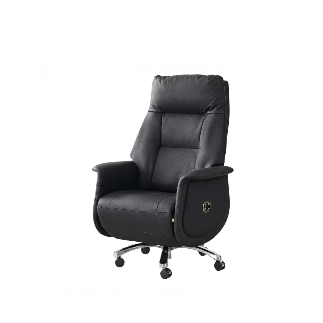Noris Executive Chair: High Back Office Desk | officerepublic Padded armrest close up detail on Noris Executive Chair unit