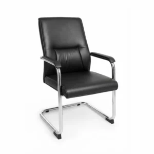Modern office guest room featuring two steel frame Nova Visitor Chair models