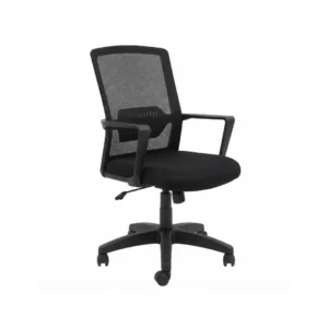 Breathable mesh back structure on the ergonomic Orbit Staff Chair