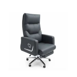 Rear view showcasing lumbar contours on the Otis Executive Chair