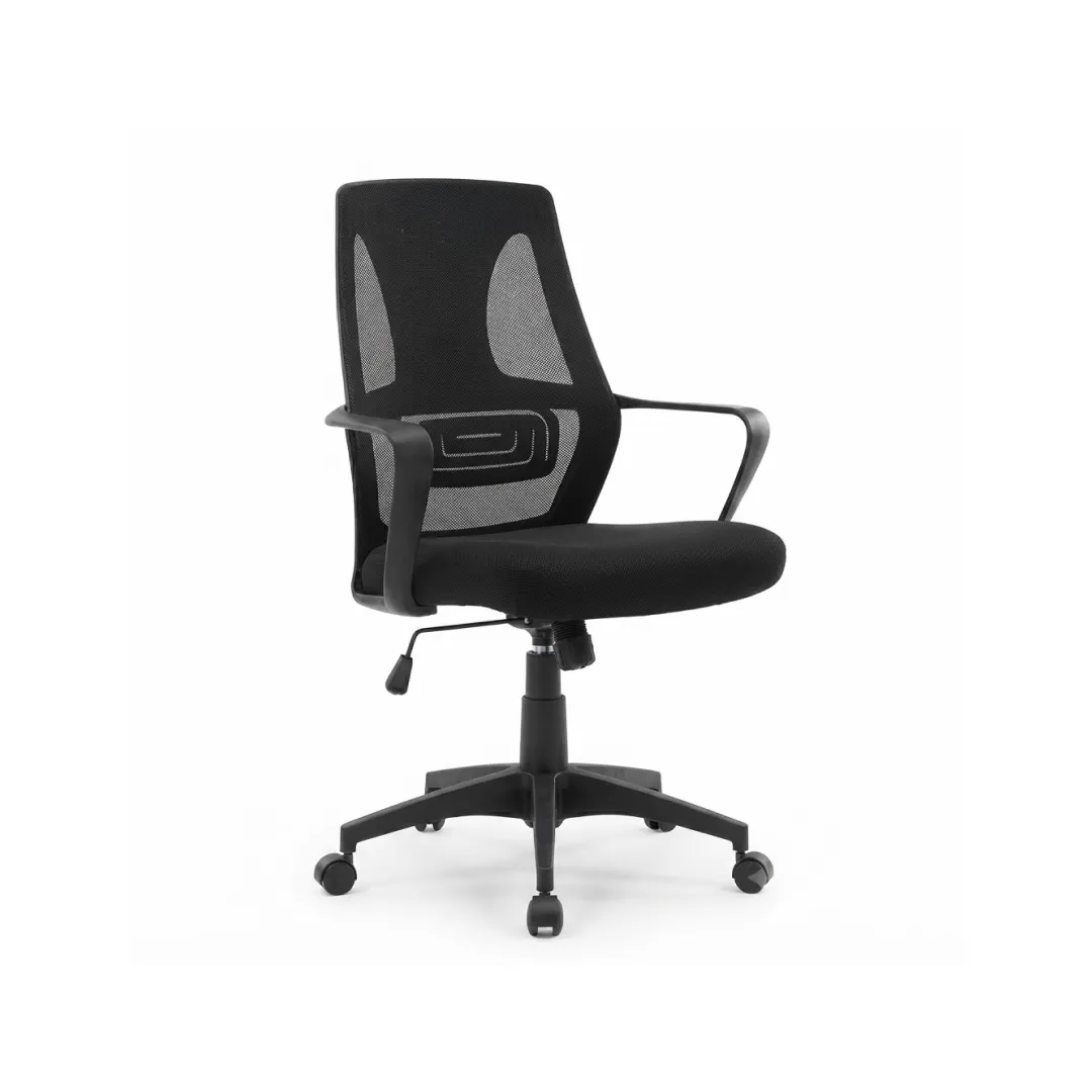 Shop Polar Staff Chair for Lower Back Support | officerepublic Close detail of lumbar contouring integrated into the Polar Staff Chair frame